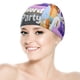 thumbnail image 5 of Fiesta de palabras Gorro de Natación de Licra, Gorro de Baño de Tela Cómoda, Gorro Elástico Antideslizante para Hombres, Mujeres y Niños, 5 of 6
