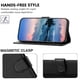 thumbnail image 2 of Funda Cartera para Motorola Moto Edge 50 NEO Tarjetero Soporte Magnético y Correa Negro, 2 of 5
