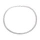 thumbnail image 5 of Cuban Link Curb Chain Silver Hip Hop Trendy Solid Para Regalo Fiesta Aniversario 3.5cmx65cmx1cm, 5 of 5