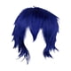 thumbnail image 1 of Cosplay Peluca Corta Resistente Al Calor Spiky Para Disfraz Hombres Cosplayer Azul, 1 of 5