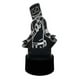 thumbnail image 3 of Lampara Ilusion 3D Marshmello Free Fire de 7 colores, Base touch, 3 of 6