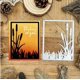 thumbnail image 1 of Troqueles de corte Yeyert para plantas de estanque y pasto, marco metálico para scrapbooking, 1 of 7
