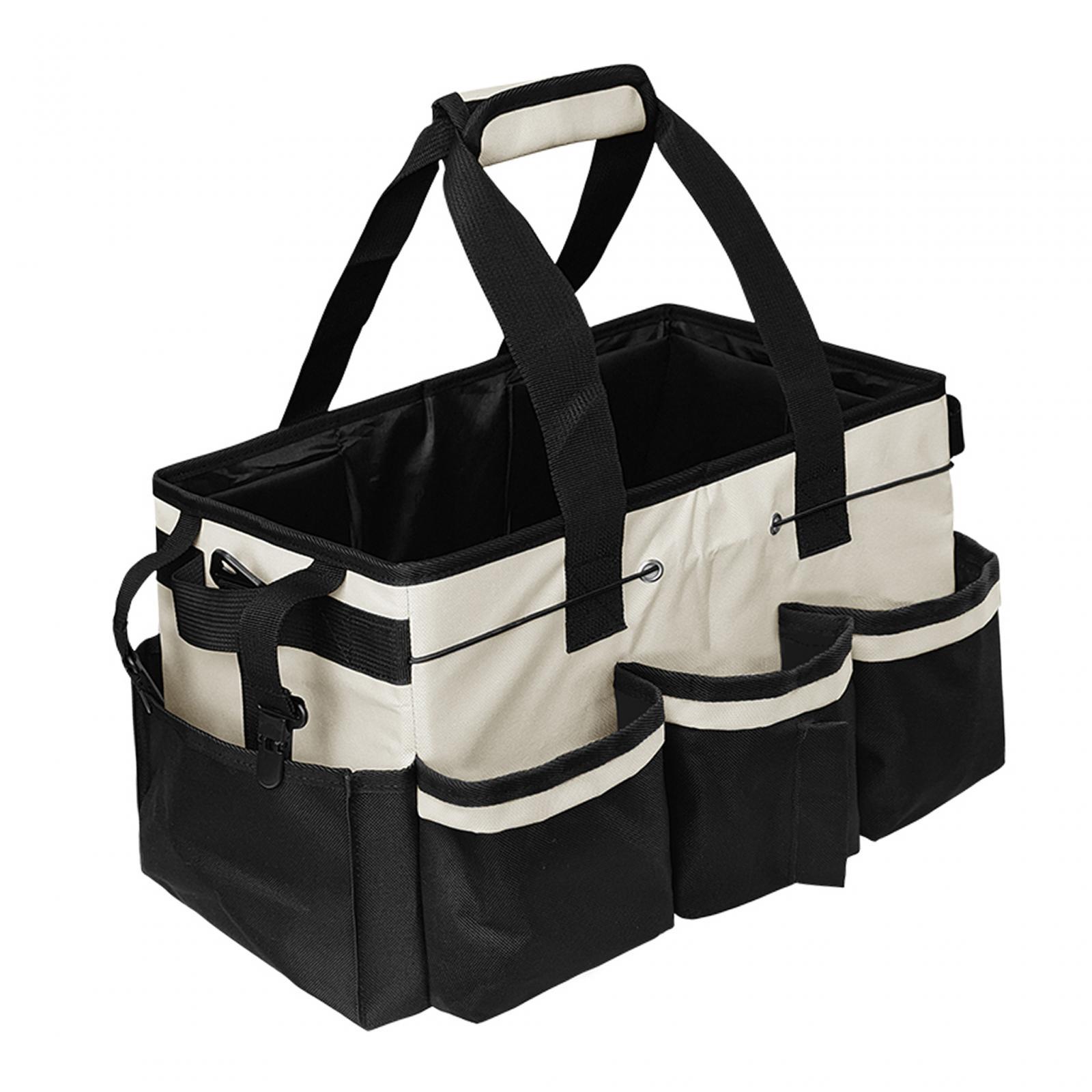 Magideal - Bolsa De Limpieza, Organizador De Limpieza, Bolso De Mano Con Múltiples Bolsillos, Bolsa De Herramientas Para Jardinería, Comedor, Tienda, Accesorios,