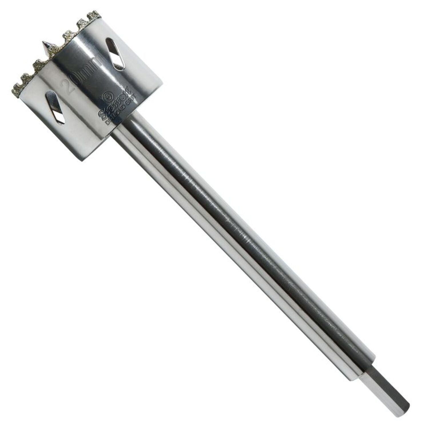 Starrett - Sierra Copa Diamantada 20 Mm Con Toma - Mampostería - Starrrett