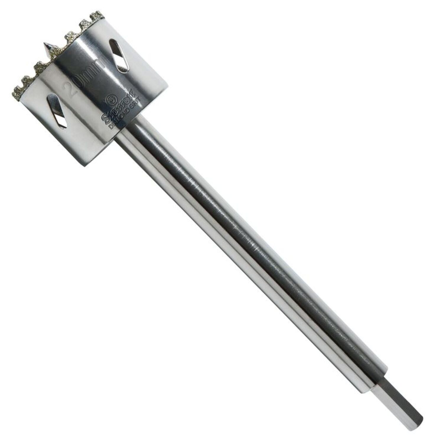 Starrett - Sierra Copa Diamantada 20 Mm Con Toma - Mampostería - Starrrett