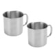 thumbnail image 1 of Vaso de Agua Portátil M Buder Acero Inoxidable 350 ml Asa Desplegable, 1 of 10