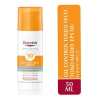 Beiersdorf - Eucerin Sun Gel Crema Toque Seco Tono Medio Spf50+ De X 50Ml