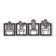 thumbnail image 2 of Cuadros Plantas Cactus 20x20cm En Madera Mdf, 2 of 2