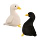 thumbnail image 1 of 2 Uds., Mu?eco De Pato De Peluche Infantil, Decoración De 30cm, Blanco, 40cm, Negro, 1 of 5