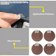 thumbnail image 5 of Set 50 Lijas P40 P80 P120 P180 Ingco 145x114 Mm Akfs1401021, 5 of 5