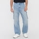 thumbnail image 2 of Jeans Hombre Costura Contraste Urbana Color Azul Claro Corona, 2 of 5