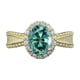 thumbnail image 1 of Anillo de Compromiso de Moissanita de 1.5 Quilates Color D Claridad VVS1 Anillo de Oro con Diamante Plata Esterlina 925 Anillos de Boda para Mujer Talla 5-9, 1 of 7