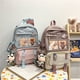 thumbnail image 3 of Get Ready for School with Our Kawaii Student Backpack - Simple Preppy Style with Front Pocket for Easy Access, 3 of 4