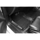 thumbnail image 3 of Piso Alfombra Auto Set Negro/gris 4 Piezas, 3 of 3