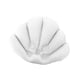 thumbnail image 4 of Almohada De Ba?o Inflable Antideslizante Impermeable Con Forma De Concha Para Ba?o, Hogar, Spa, Color Blanco, 4 of 5