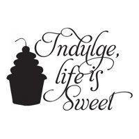 Rienda Libre Graphics - Decomural Indulge, Life Is Sweet Kitchen Ws-40854