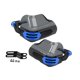 thumbnail image 3 of Paramanos De Motocicleta De Metal De Alto Rendimiento Para Yamaha YZF-R3 Azul, 3 of 5