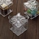 thumbnail image 5 of Paquete de 12 | Cajas de regalo transparentes para fiestas, recipientes para dulces y golosinas - 7,6 cm, 5 of 5
