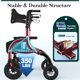 thumbnail image 2 of Andador HOLYHEAL con ruedas de 10" y asiento plegable, 2 of 9
