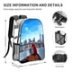 thumbnail image 2 of Clifford el Gran Perro RojoMochila transparente temática, resistente y duradera, bolsa see-through para trabajo, deporte, universidad y viaje, 31 × 43 cm, 2 of 6