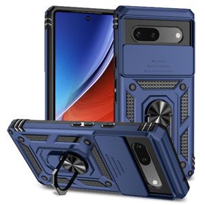 Estuche Gangxun Para Google Pixel 7A, Soporte Giratorio 360°, Estilo Mecánico Y Magnético