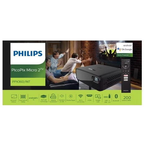 Philips - Proyector Picopix Micro 2Tv 9243