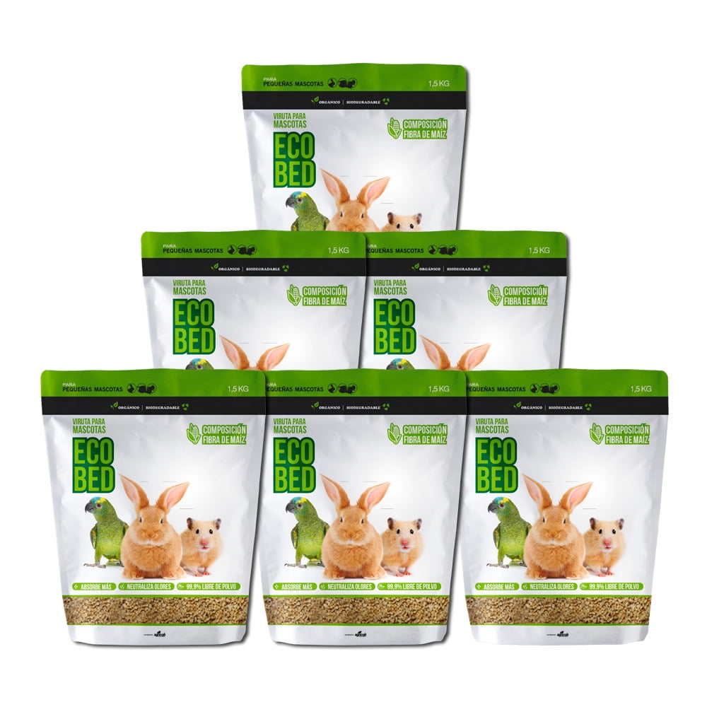 Pack Sustrato Ecobed 6 x 1,5 Kg