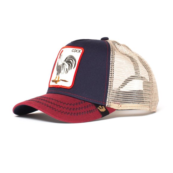 Gorra de camionero Goorin Bros. The Farm ajustable Snapback azul marino