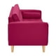 thumbnail image 5 of Sofa Retro 2c Felpa 05 Burdeo, 5 of 6