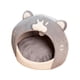 thumbnail image 5 of Cama para gatos para gatitos, tienda de campaña cubierta para gatos, cabaña con bola de felpa, camas para gatos de construcción resistente y lavables, 5 of 5