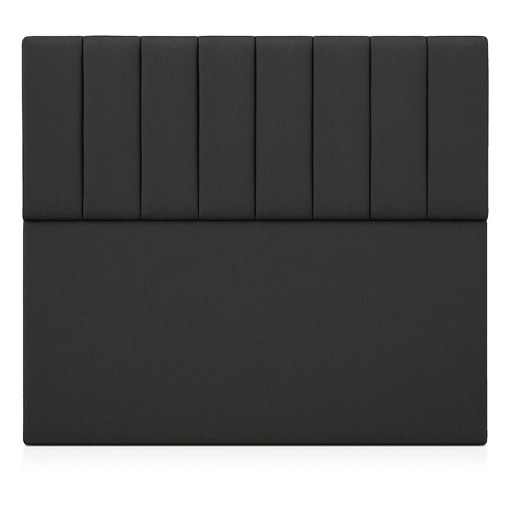 Ethan Desing - Respaldo De Cama 1 Plazas Gris Oscuro Turin