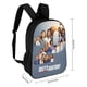 thumbnail image 2 of Anatomía de Grey-theme Backpack, Campus style schoolbag Bookbag with Adjustable Shoulder Straps And Large Zip Compartment, Unisex Travel Bags., 2 of 6