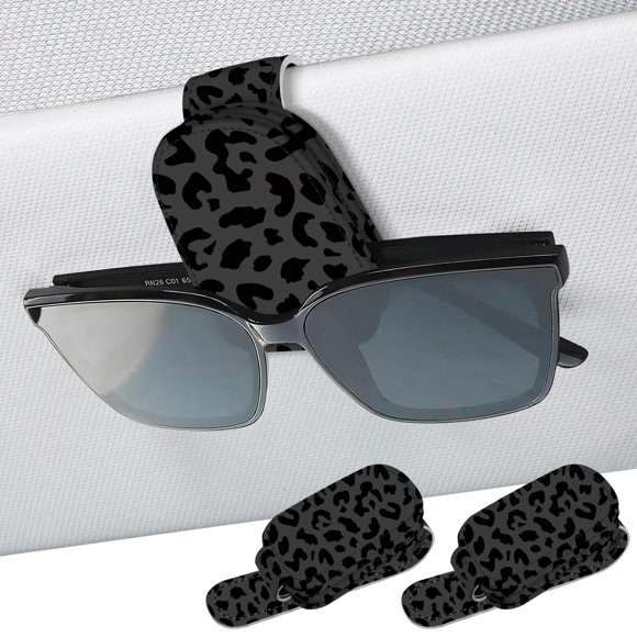 Soporte para gafas de sol UntilPlan 2 unidades Leopardo-Negro