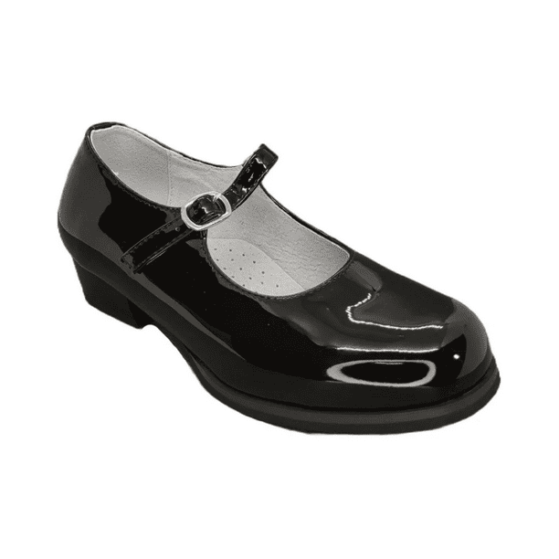ZAPATOS DE CUECA ALQUIMIA NEGRO CHAROL MUJER | 3073 - Talla 39
