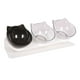 thumbnail image 4 of Cuencos Elevados Para Gatos, Cuenco Duradero Para Comida Y Agua Para Gatos De Interior, Cachorros, Transparente, Negro, 4 of 5