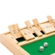 thumbnail image 4 of Shut The Box Game Regal Games Wooden Board para 2 jugadores, 4 of 7