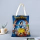 thumbnail image 2 of Snow White, la Princesa Bolso de tela con estampado de lienzo para mujer, bolsa de compras reutilizable y estética, con cremallera interior, regalo para mujer, 35 × 40 cm., 2 of 6