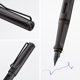 thumbnail image 2 of Pluma Lamy Safari Umbra Negra Tinta Azul Punta Media, 2 of 2
