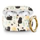 thumbnail image 1 of Estuche para AirPods Pro 2ª/1ª generación con diseño de gato y llavero, 1 of 6