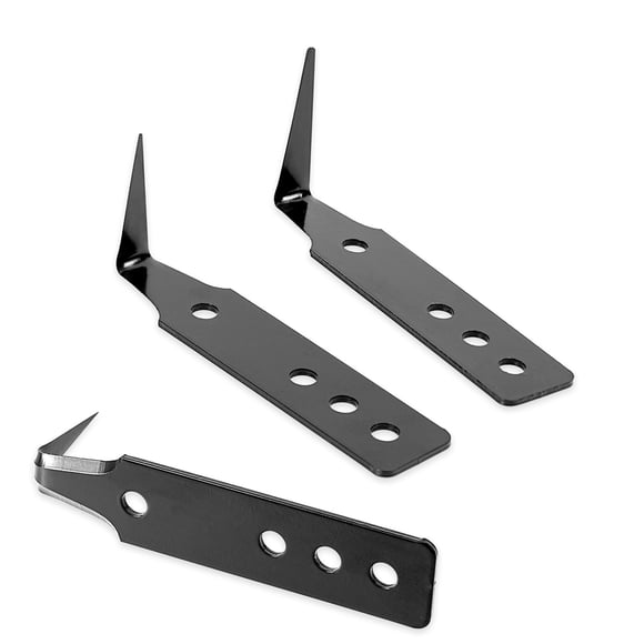 Cuchillas De Acero Para Broche De Parabrisas 3 Piezas