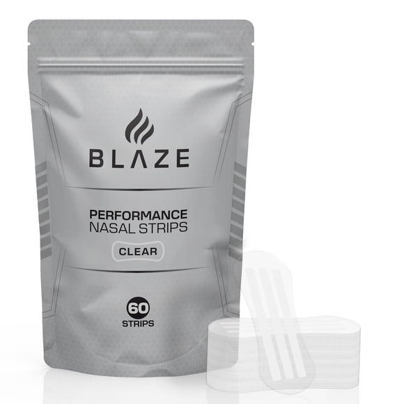 Tiras nasales BLAZE Performance, 60 unidades, para roncar y dormir