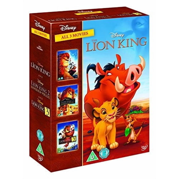 Blu-ray KUOBI El Rey León 1-3 Caja de colección sin restricciones de región