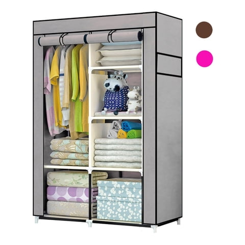 Rack & Pack - Closet Ropero De Tela Armable 6 Estantes Resistente