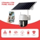 thumbnail image 5 of Cámara de Seguridad Solar WiFi Exterior 5MP IP66 Visión Nocturna App 360° Detección Movimiento Panel Inalámbrica Vigilancia Grabación Pared Resistente al Agua Litio-Ión 5 Piezas Montaje Requerido, 5 of 9