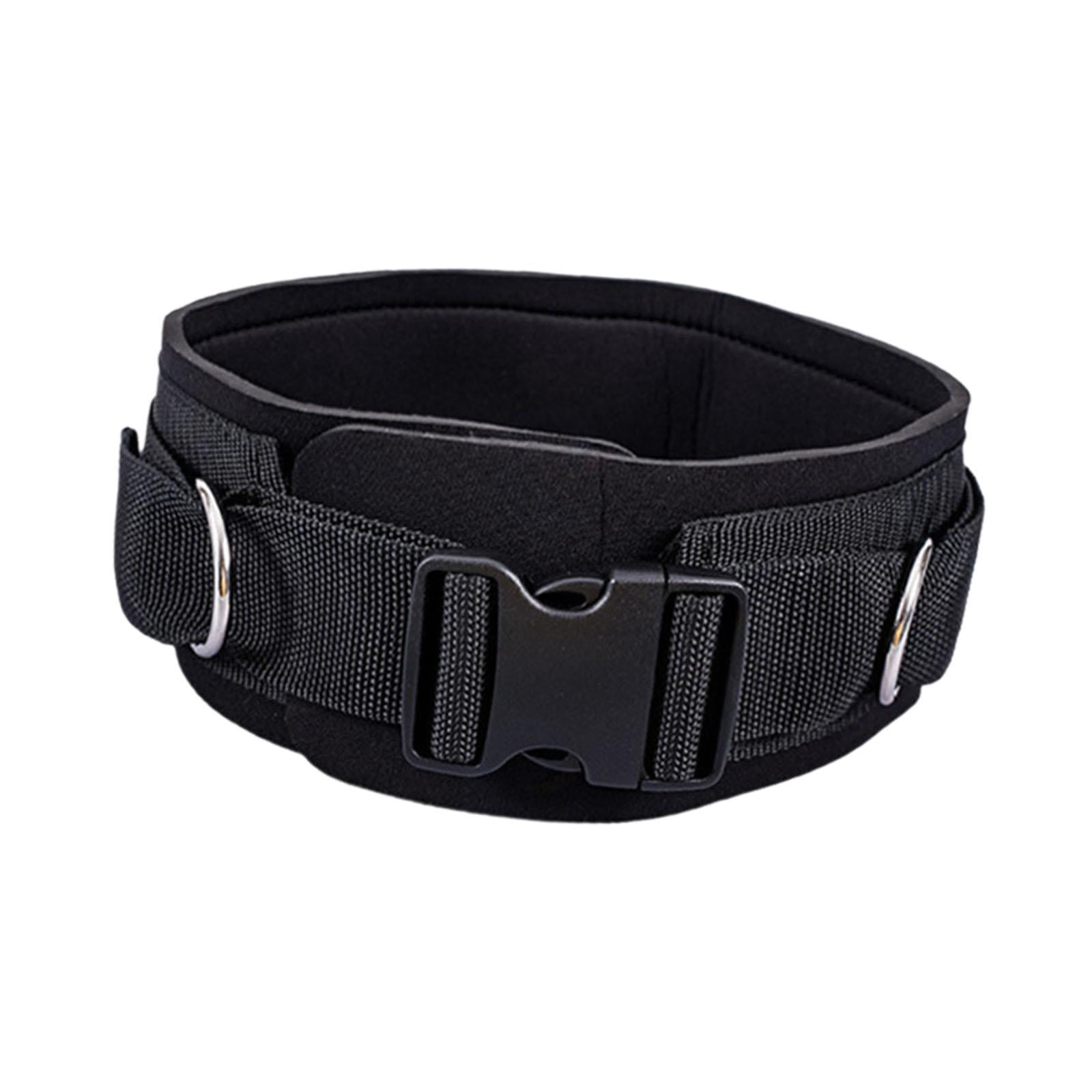 Magideal - Cinturón De Cintura, Cinturón De Fitness, Equipo De Ejercicio Ajustable De Liberación Rápida, Banda De Resistencia, Protector De Cinturón De Ejercicio