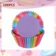 thumbnail image 3 of Cápsulas para cupcakes IJPDDRXYN 100 unidades arcoíris antiadherentes, 3 of 6