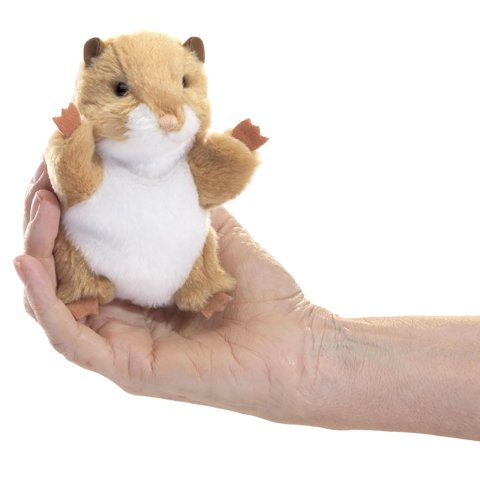 Minihámster Folkmanis Finger Puppet