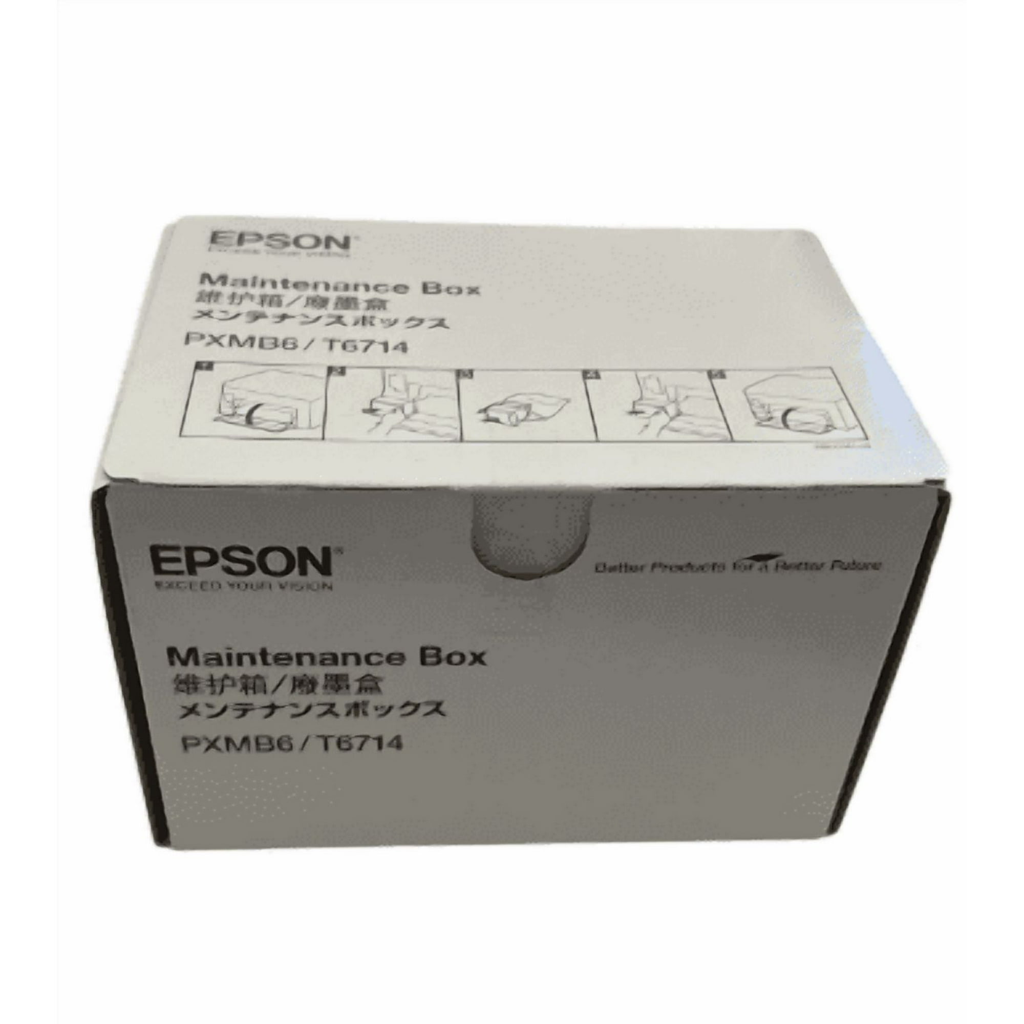Caja Mantenimiento Original Epson T6714 Wf C8190 C8610 C8690