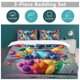thumbnail image 5 of StitchCartoon Collection 3-Piece Comforter Set, Personalized Bedding Decor for Kids And Teens Bed Sheets, 5 of 5