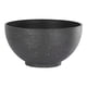 thumbnail image 1 of Macetero Plastico Semi Esfera Premium Diseño a Rayas M negro, 1 of 8